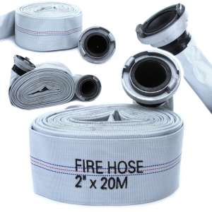 WĄŻ PRZEWÓD STRAŻACKI DO WODY SZAMBA 2" 20M 52MM