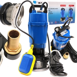 POMPA ZATAPIALNA DO WODY CZYSTEJ BRUDNEJ PŁYWAK