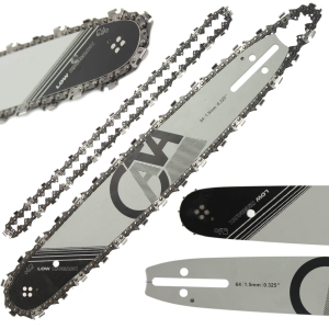 PROWADNICA DO PIŁY SPALINOWEJ 38CM 15' 2 ŁAŃCUCHY