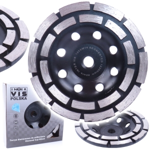 TARCZA GARNKOWA SZLIFOWANIA BETONU 125 M14 SEGMENT