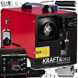 NAGRZEWNICA SPALINOWA DMUCHAWA OLEJOWA OGRZEWANIE POSTOJOWE ON 12/230V 9KW