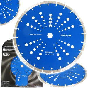 TARCZA DO BETONU SEGMENT DIAMENTOWA 350mm x25,4x15