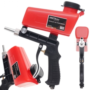 PISTOLET DO PIASKOWANIA ZE ZBIORNIKIEM PNEUMATYCZNY 600M4" 90PSI