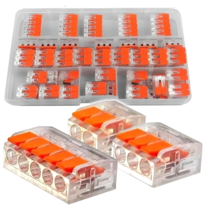 SZYBKOZŁĄCZKA SZYBKOZŁĄCZKI ZESTAW 55 SZT. 3 ROZMIARY