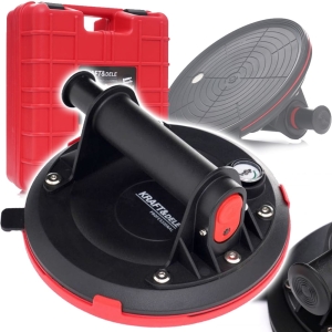 MOCNA PRZYSSAWKA PRÓŻNIOWA 200MM / 190 KG DO SZYB OKIEN BLACHY + WALIZKA