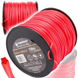 ŻYŁKA DO GŁOWICY KOSY SPALINOWEJ 3,00x100m 5-KĄTNA