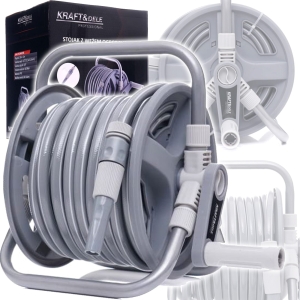 WĄŻ STOJAK OGRODOWY ZWIJANY NA BĘBNIE 20m 3/4"