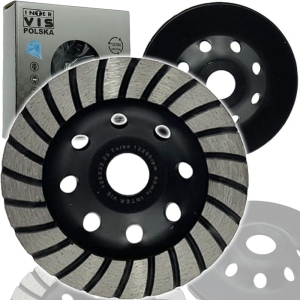 TARCZA DIAMENTOWA GARNKOWA SZLIFOWANIA TURBO 125MM