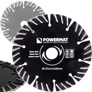 TARCZA DIAMENTOWA DO BRUZDOWNICY PIŁA 133 MM BETON