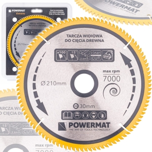 TARCZA WIDIOWA TARCZOWA WIDIA DO DREWNA 210x30mm 100Z