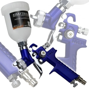 PISTOLET LAKIERNICZY DO MALOWANIA LAKIEROWANIA DYSZA 0,8mm 125ml HVLP