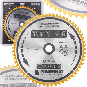 TARCZA WIDIOWA TARCZOWA WIDIA DO DREWNA 305x30mm 60Z