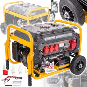 AGREGAT PRĄDOTWÓRCZY GENERATOR 3000W 230V BENZYNA 12V 400V + OLEJ