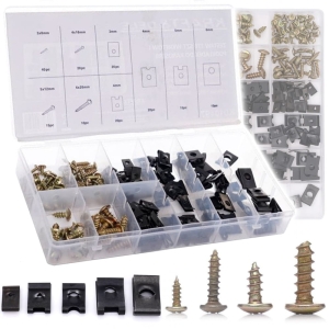 WKRĘTY ŚRUBY PODKŁADKI DO ZDERZAKA AUTA BLASZKI SPINKI MOCOWANIA UCHWYTY