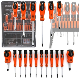 ZESTAW ŚRUBOKRĘTÓW NA STOJAKU WKRĘTAKÓW PRECYZYJNYCH 18el WKRĘTAKI MAGNES