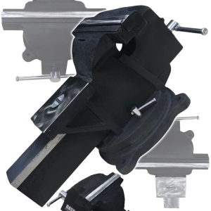 ŻELIWNE IMADŁO WARSZTATOWE Z OBROTOWĄ PODSTAWĄ 200mm 8"