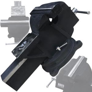 ŻELIWNE IMADŁO WARSZTATOWE Z OBROTOWĄ PODSTAWĄ 250mm 10"