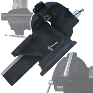 ŻELIWNE IMADŁO WARSZTATOWE Z OBROTOWĄ PODSTAWĄ 350mm 14"