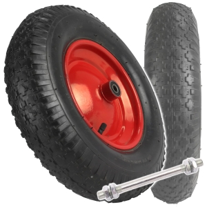 KÓŁKO KOŁO DO WÓZKA TACZEK 4.80/4.00X8 UNIWERSALNE