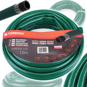 WĄŻ OGRODOWY DO WODY 3/4'' 10M 3 WARSTWOWY 20 BAR PCV ANTY UV