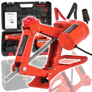 LEWAREK SAMOCHODOWY ELEKTRYCZNY PODNOŚNIK TRAPEZOWY 12V 3000KG 120-350MM