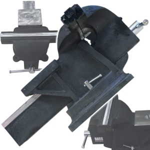 IMADŁO WARSZTATOWE Z ŻELIWA SFEROIDALNEGO Z OBROTOWĄ PODSTAWĄ 350 MM