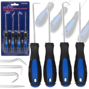 ZESTAW HAKÓW HACZYKÓW DO USZCZELEK I ORINGÓW 4SZT