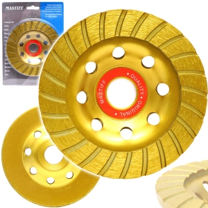 TARCZA DO SZLIFOWANIA BETONU KAMIENIA GARNKOWA TURBO FREZ DIAMENTOWY 125 MM