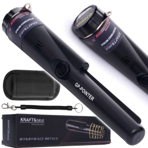 RĘCZNY WYKRYWACZ METALI GP-POINTER Z LATARKĄ LED