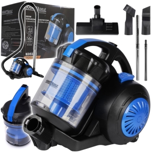 MOCNY LEKKI BEZWORKOWY ODKURZACZ CYKLONOWY DOMOWY 5M FILTR MOC 900W 230V