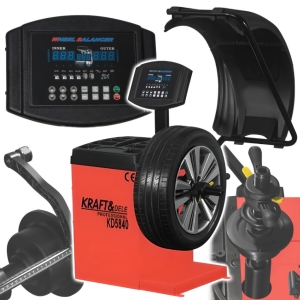 AUTOMATYCZNA WYWAŻARKA DO KÓŁ Z LASEREM 230V 65 KG 250W 10" - 24"