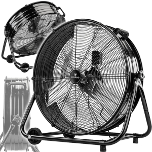 WENTYLATOR PRZEMYSŁOWY WIATRAK PODŁOGOWY CYRKULATOR 61CM 300W DUŻY MOCNY