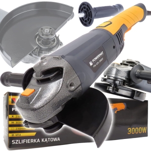 SZLIFIERKA KĄTOWA WOLNY START KĄTÓWKA 230MM 3000W DIAX REGULACJA 