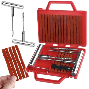 ZESTAW NAPRAWCZY DO OPON 27 EL NAPRAWA TUBELESS ŁATANIE PRZEBITYCH DZIUR