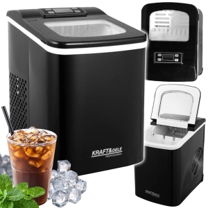 KOSTKARKA 2L 110W 12KG/DOBĘ MOCNA CICHA MASZYNA MASZYNKA DO ROBIENIA LODU 