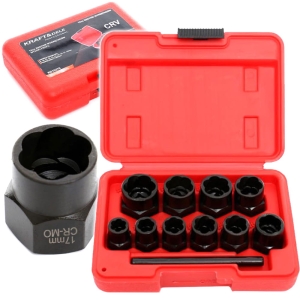 WYKRĘTAKI DO URWANYCH ZERWANYCH ŚRUB NAKRĘTEK 10EL 9-19MM