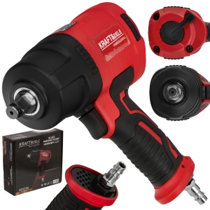 PROFESJONALNY KLUCZ PNEUMATYCZNY UDAROWY 1/2" 1900Nm PODWÓJNE SPRZĘGŁO