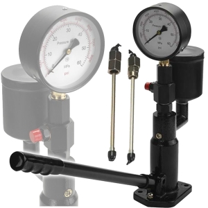 PRÓBNIK WTRYSKIWACZY MIERNIK TESTER DYSZ 600 BAR DIESEL MANOMETR ADAPTER
