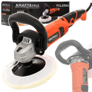 POLERKA SAMOCHODOWA OSCYLACYJNA DO LAKIERU REGULACJA OBROTÓW 180mm 2600W