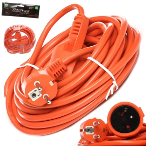 KRAFT PRZEDŁUŻACZ OGRODOWY BUDOWLANY 10M 3X1,5