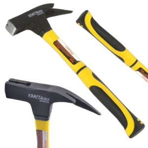 MŁOTEK CIESIELSKI 600g 0,6kg FIBERGLASS 33cm GUMOWY UCHWYT WŁÓKNO SZKLANE