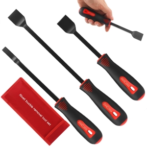 ZESTAW SKROBAKÓW RĘCZNYCH DO USUWANIA USZCZELEK SILIKONU KLEJU 3 SZTUKI