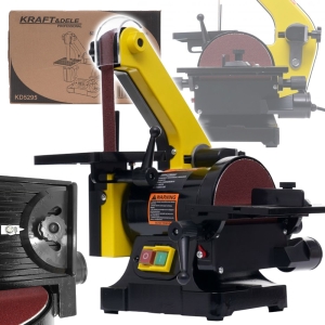 SZLIFIERKA TALERZOWO-TAŚMOWA 600W 2950 rpm 2w1 KRAFT&DELE KD5295