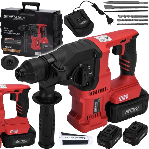 Młot udarowy akumulatorowy 21V 3.5J BEZSZCZOTKOWY 2 x 4Ah KD3190_1.jpg