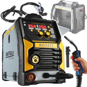 SPAWARKA INWERTOROWA 255A  MIG/MAG MMA Lift-TIG SOLIDNA 230V/50Hz ZESTAW 