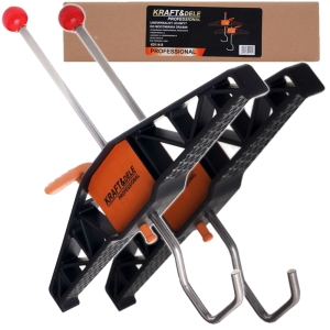 PROFESJONALNY UCHWYT DO MONTAŻU DRABINY ZESTAW 2SZT. TWORZYWO ABS