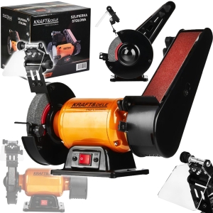 SZLIFIERKA STOŁOWA TAŚMOWA KAMIENNA DO DREWNA METALU 150x20mm 230V 1800W