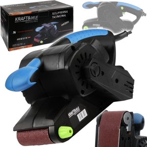 SZLIFIERKA POLERKA TAŚMOWA DO DREWNA METALU TYNKU TWORZYWA SZTUCZNE 1850W