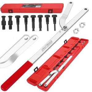 KLUCZ DO NAPINANIA KOŁA PASOWEGO 40–220mm BOLCE ZESTAW WALIZKA KRAFT