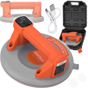 PRZYSSAWKA PRÓŻNIOWA AKUMULATOROWA DO PŁYTEK LCD UCHWYT DO SZYB GRESU 200KG